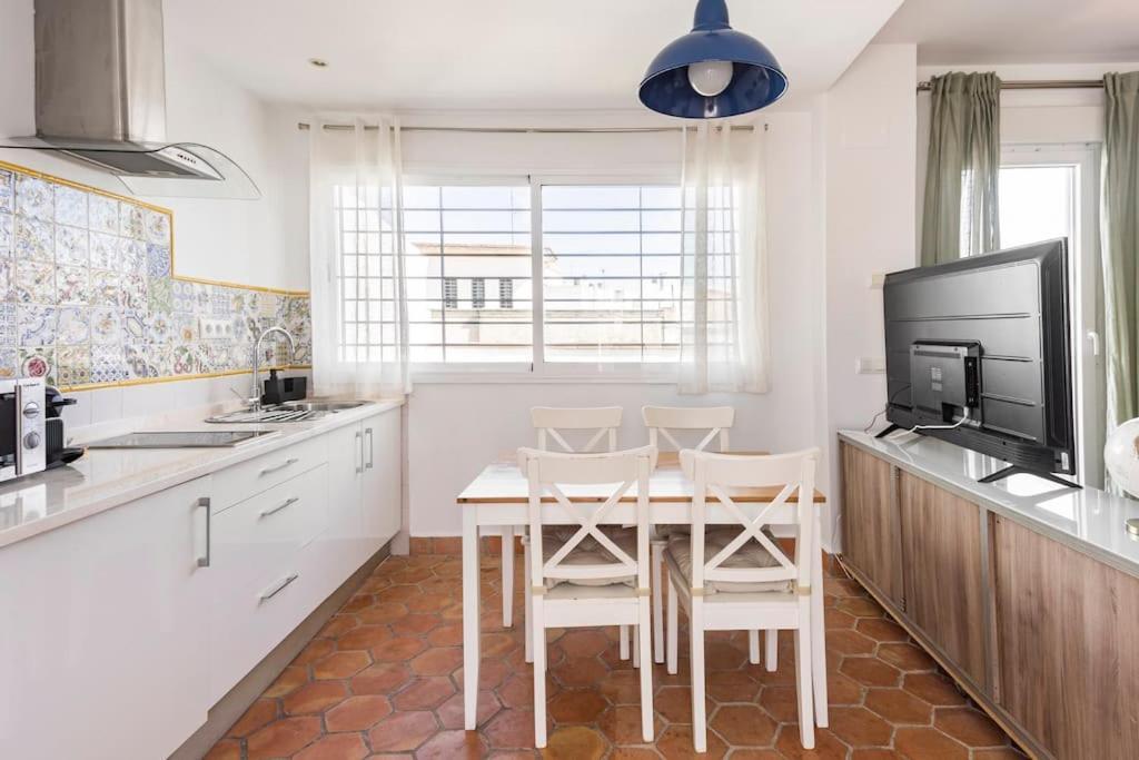 Апартаменты Duplex Con Terrazas En El Centro Эль-Пуэрто-де-Санта-Мария Экстерьер фото