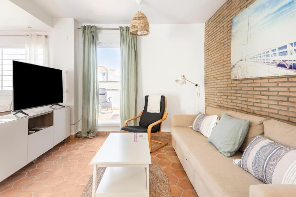 Апартаменты Duplex Con Terrazas En El Centro Эль-Пуэрто-де-Санта-Мария Экстерьер фото